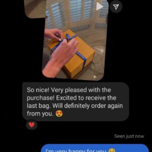 Hi, I'm Grace. 😊 Welcome to my website (Pay After Video QC-GraceLuxeSource). 👋 Click the Facebook icon in the lower right to contact me. I'll send you a free 360-degree HD quality inspection video in about 2 days. 📹 Confirm payment after watching; if you don't like it, no need to pay. 👍-752264204122