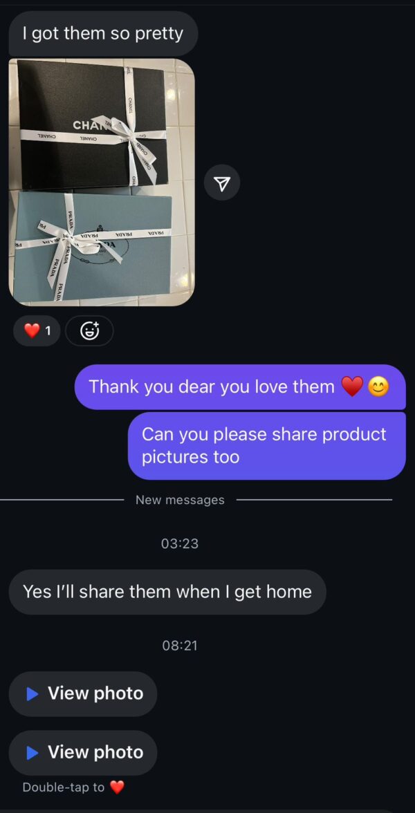 Hi, I'm Grace. 😊 Welcome to my website (Pay After Video QC-GraceLuxeSource). 👋 Click the Facebook icon in the lower right to contact me. I'll send you a free 360-degree HD quality inspection video in about 2 days. 📹 Confirm payment after watching; if you don't like it, no need to pay. 👍-243322943702
