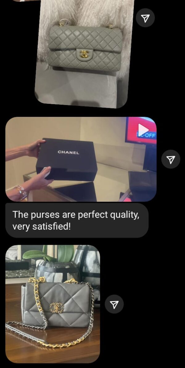 Hi, I'm Grace. 😊 Welcome to my website (Pay After Video QC-GraceLuxeSource). 👋 Click the Facebook icon in the lower right to contact me. I'll send you a free 360-degree HD quality inspection video in about 2 days. 📹 Confirm payment after watching; if you don't like it, no need to pay. 👍-904223303106