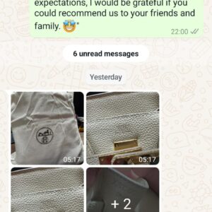 Hi, I'm Grace. 😊 Welcome to my website (Pay After Video QC-GraceLuxeSource). 👋 Click the Facebook icon in the lower right to contact me. I'll send you a free 360-degree HD quality inspection video in about 2 days. 📹 Confirm payment after watching; if you don't like it, no need to pay. 👍-275533835039