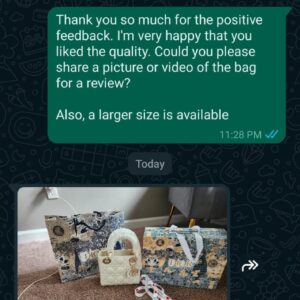 Hi, I'm Grace. 😊 Welcome to my website (Pay After Video QC-GraceLuxeSource). 👋 Click the Facebook icon in the lower right to contact me. I'll send you a free 360-degree HD quality inspection video in about 2 days. 📹 Confirm payment after watching; if you don't like it, no need to pay. 👍-261861783526