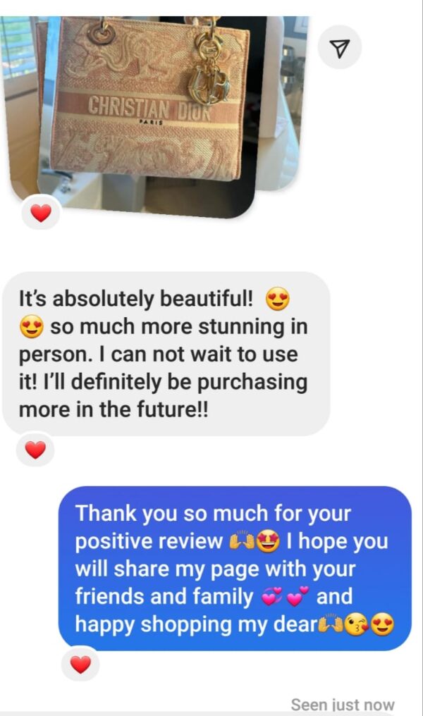 Hi, I'm Grace. 😊 Welcome to my website (Pay After Video QC-GraceLuxeSource). 👋 Click the Facebook icon in the lower right to contact me. I'll send you a free 360-degree HD quality inspection video in about 2 days. 📹 Confirm payment after watching; if you don't like it, no need to pay. 👍-653900030497 - Image 2