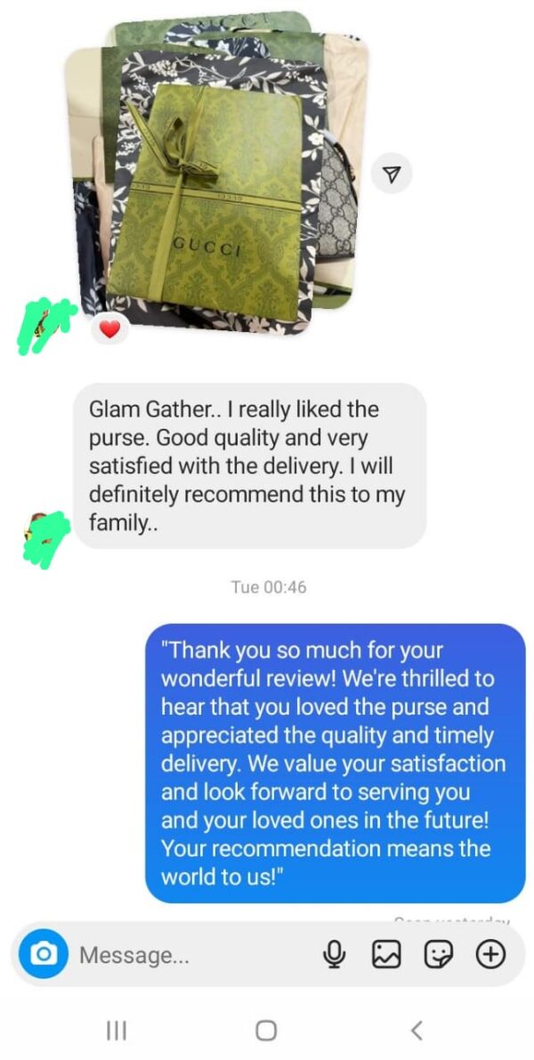 Hi, I'm Grace. 😊 Welcome to my website (Pay After Video QC-GraceLuxeSource). 👋 Click the Facebook icon in the lower right to contact me. I'll send you a free 360-degree HD quality inspection video in about 2 days. 📹 Confirm payment after watching; if you don't like it, no need to pay. 👍-502734575397
