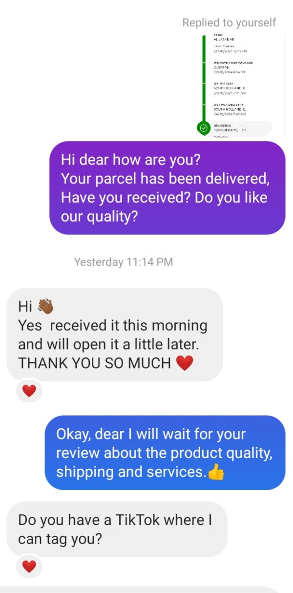 Hi, I'm Grace. 😊 Welcome to my website (Pay After Video QC-GraceLuxeSource). 👋 Click the Facebook icon in the lower right to contact me. I'll send you a free 360-degree HD quality inspection video in about 2 days. 📹 Confirm payment after watching; if you don't like it, no need to pay. 👍-672468456760 - Image 2