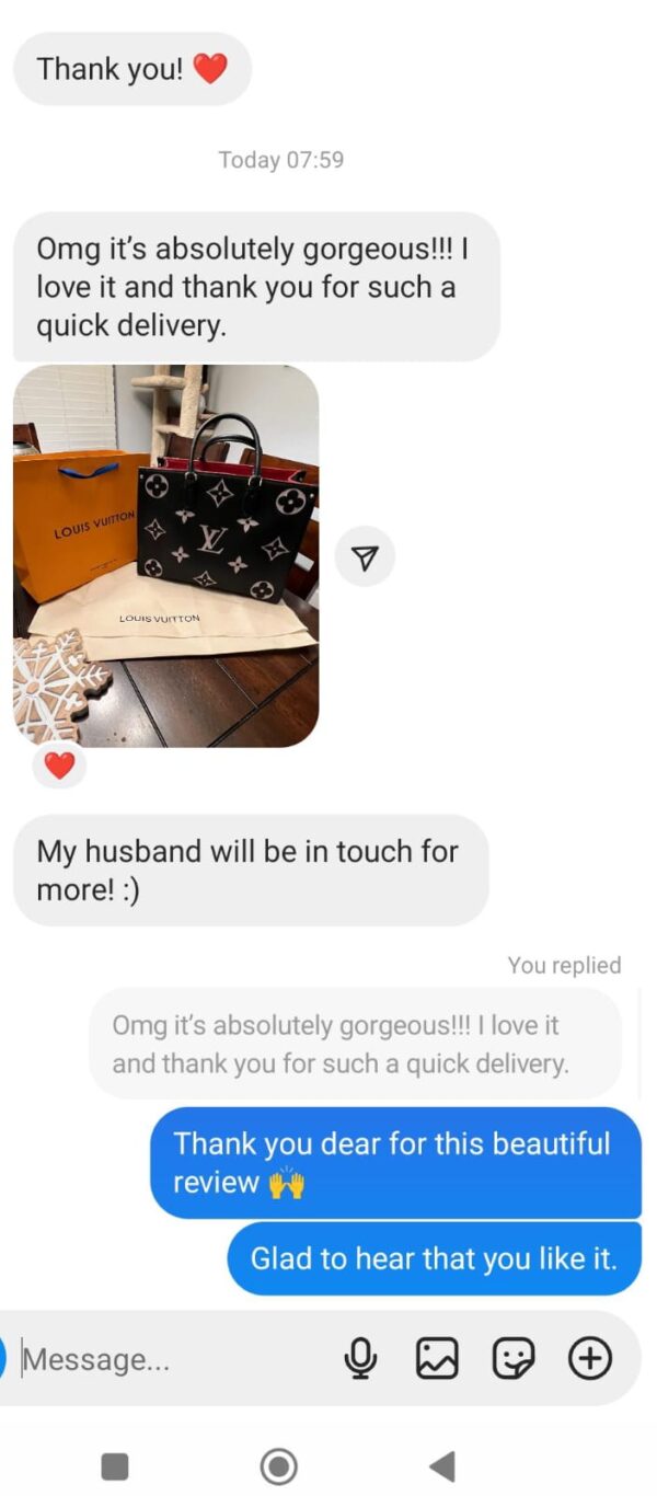 Hi, I'm Grace. 😊 Welcome to my website (Pay After Video QC-GraceLuxeSource). 👋 Click the Facebook icon in the lower right to contact me. I'll send you a free 360-degree HD quality inspection video in about 2 days. 📹 Confirm payment after watching; if you don't like it, no need to pay. 👍-645835606159