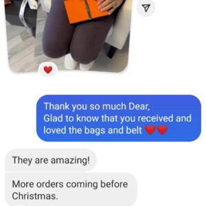 Hi, I'm Grace. 😊 Welcome to my website (Pay After Video QC-GraceLuxeSource). 👋 Click the Facebook icon in the lower right to contact me. I'll send you a free 360-degree HD quality inspection video in about 2 days. 📹 Confirm payment after watching; if you don't like it, no need to pay. 👍-621252707453