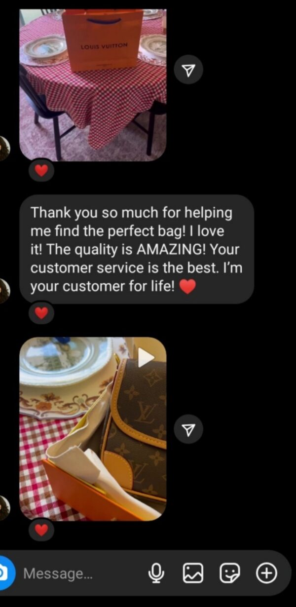 Hi, I'm Grace. 😊 Welcome to my website (Pay After Video QC-GraceLuxeSource). 👋 Click the Facebook icon in the lower right to contact me. I'll send you a free 360-degree HD quality inspection video in about 2 days. 📹 Confirm payment after watching; if you don't like it, no need to pay. 👍-878892491736