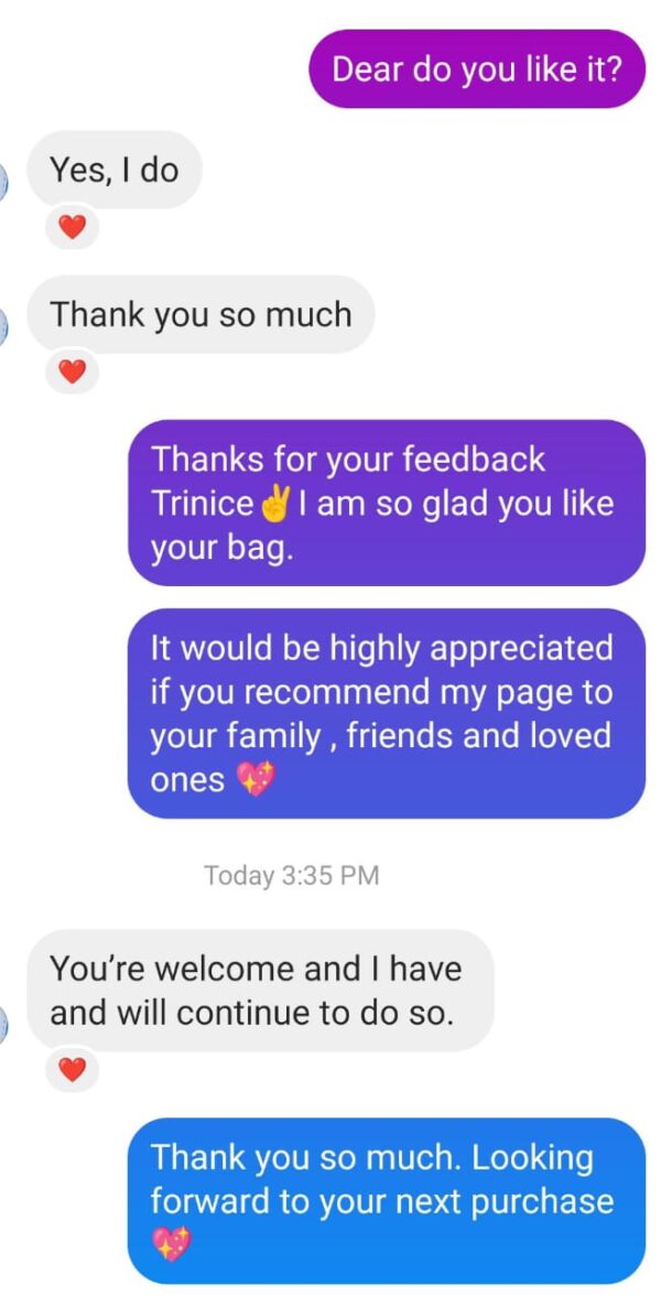Hi, I'm Grace. 😊 Welcome to my website (Pay After Video QC-GraceLuxeSource). 👋 Click the Facebook icon in the lower right to contact me. I'll send you a free 360-degree HD quality inspection video in about 2 days. 📹 Confirm payment after watching; if you don't like it, no need to pay. 👍-389126326662 - Image 2
