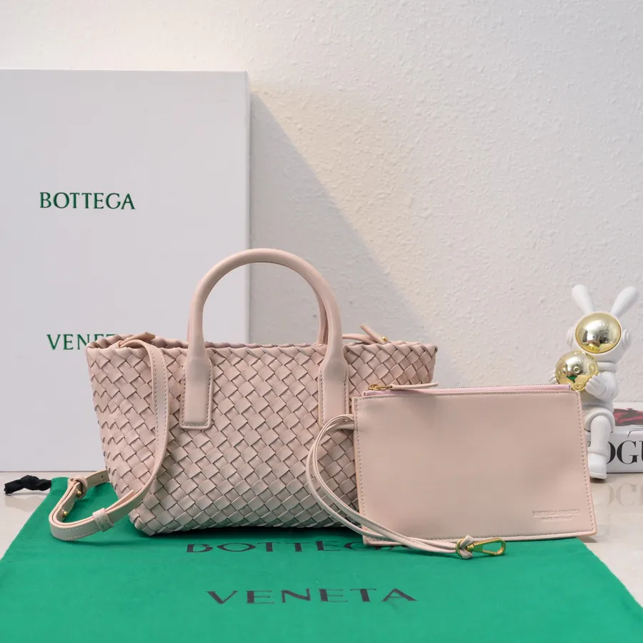 Cabat Mini Basket Bag with Detachable Strap