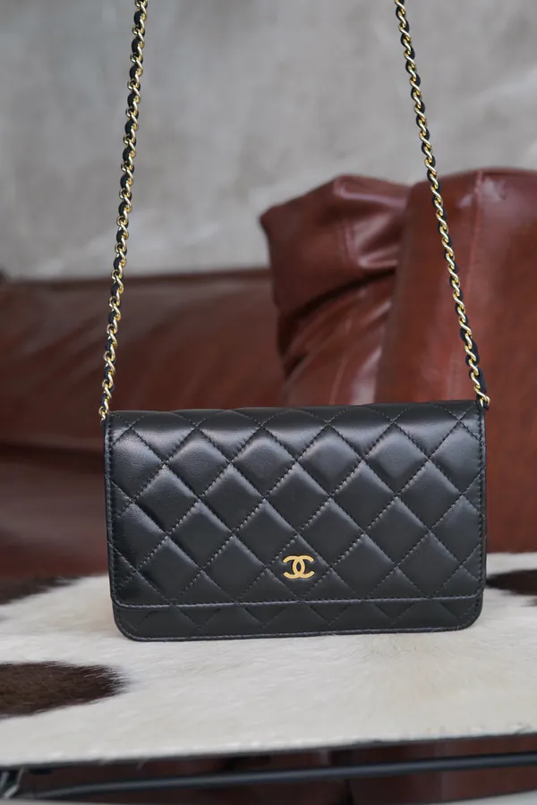 Chanel Woc Wallet with Magnetic Closure