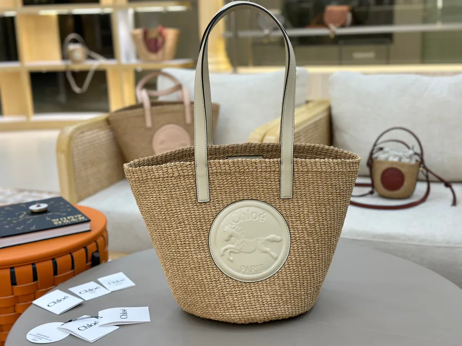 Chloé Grass Basket Bag for Summer