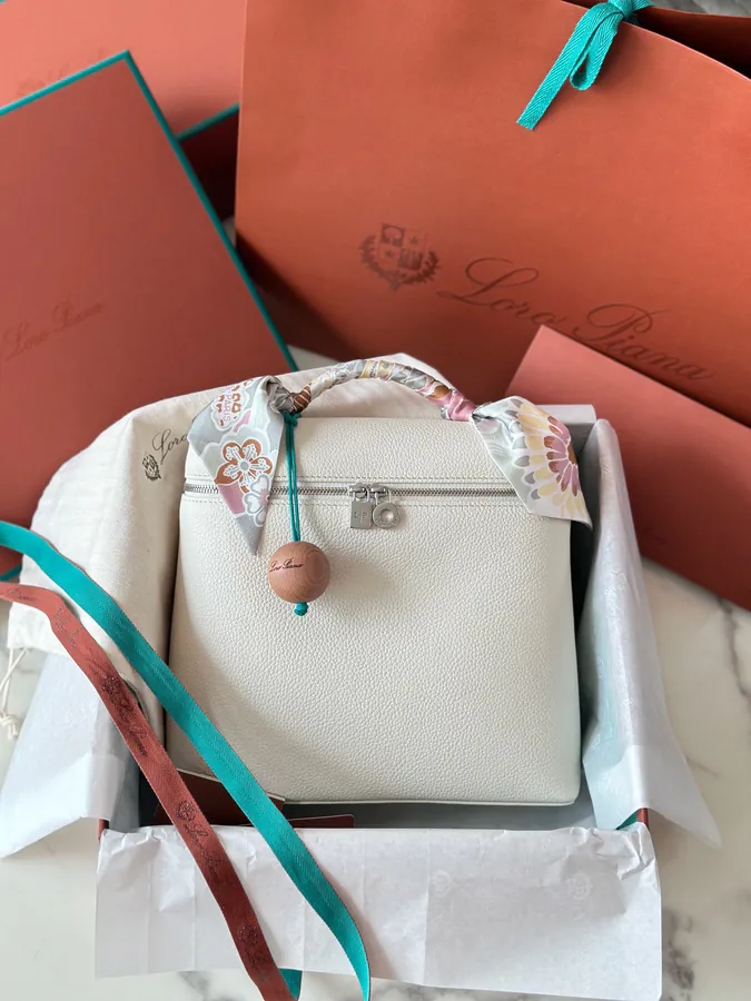 Loro Piana Double Shoulder Bag