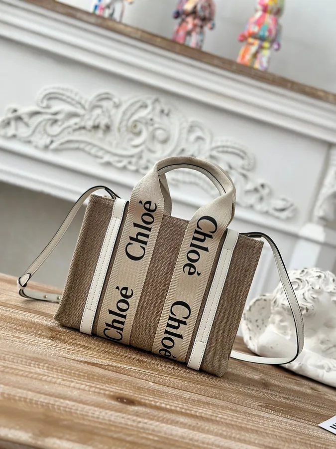 Chloe Woody Mini Tote