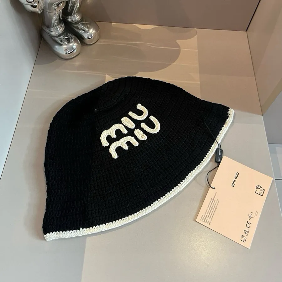 Miumiu New Knit Fisherman Hat