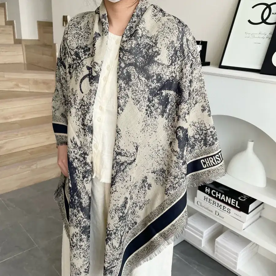 D-Home Animal Print Scarf