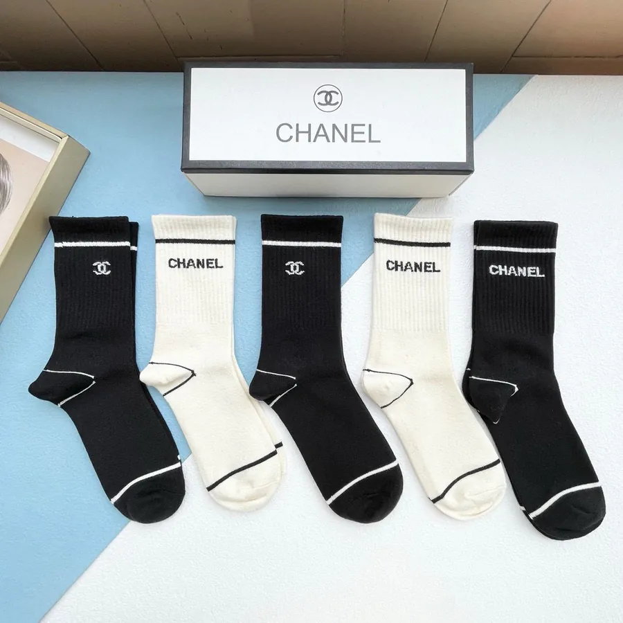 CHANEL High Top Socks - Trendy and Stylish
