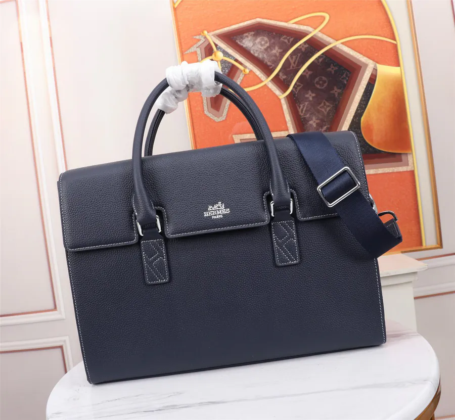 2023 New Arrival Hermes Top Quality Briefcase with Premium Leather