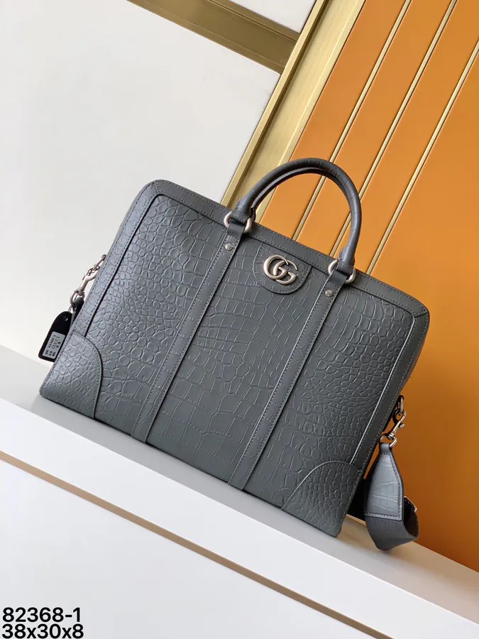 New 82368-1 Gray Briefcase - Premium Quality