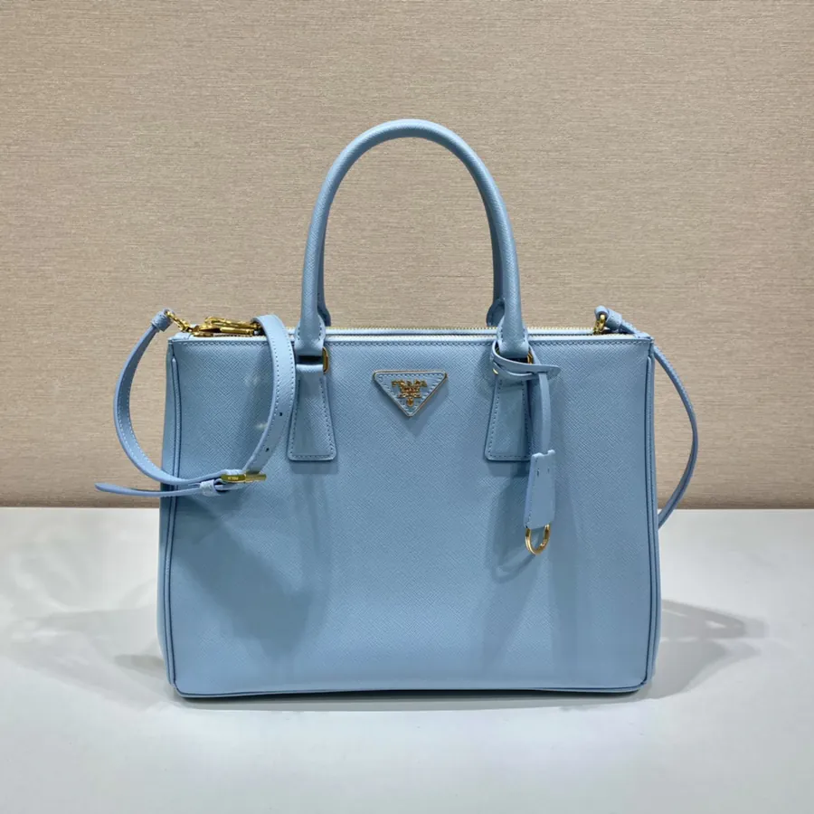 Galleria Handbag - Classic Iconic Design, Premium Crosshatched Calfskin